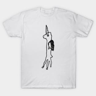 Unicorn Goes to School T-Shirt